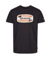 Regatta Mens Workwear Graphic Print T-Shirt (Black)