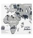 Tapis jeu enfant en coton 140x70 cm Mappemonde-4