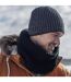 Mens Fleece Lined Thermal Winter Knitted Beanie Hat-5