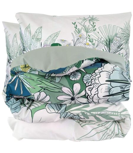 Parure de lit percale de coton collection BALI Taie 50x70 cm