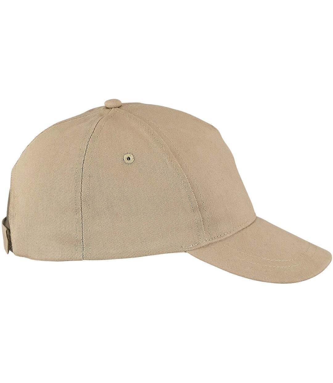 Casquette de baseball buzz unisexe marron clair SOLS-1