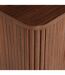 Buffet 2 portes effet noyer WANY - Marron-5
