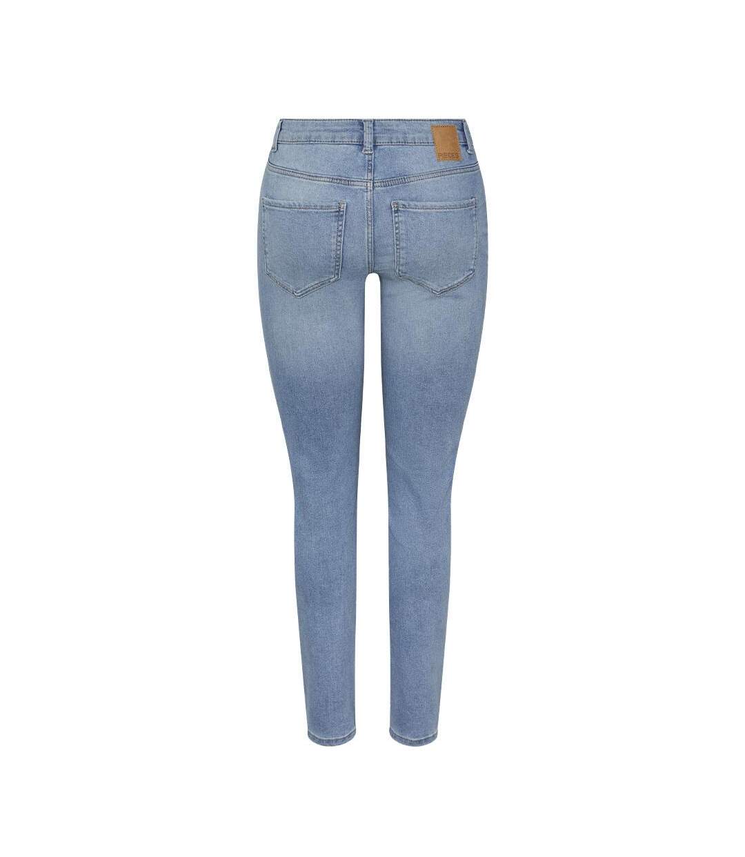 Jean slim bleu femme pieces nunnas-2
