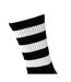 Chaussettes de football pro adulte noir / blanc Precision-3