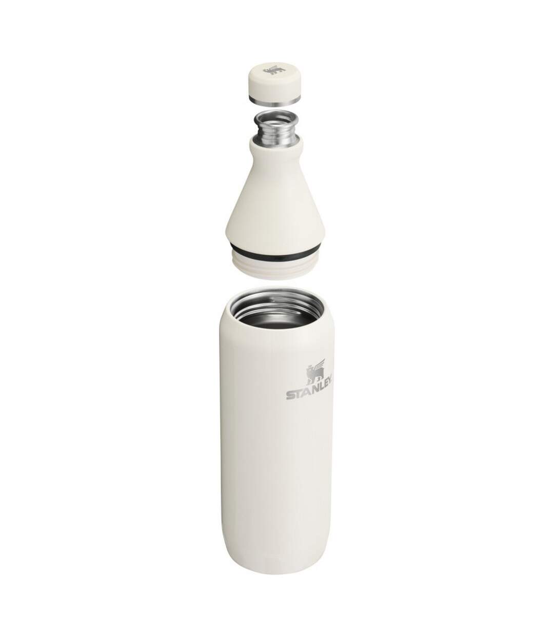 All Day Slim 600ml Water Bottle One Size Cream Stanley-3