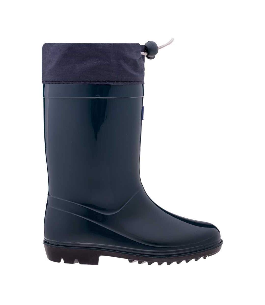 Bejo - Bottes de pluie KAI - Enfant (Bleu sarcelle mat / Saphir foncé) - UTIG1689-3