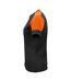 T-shirt Femme Noir Orange Printer PRIME-3