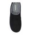 Dunlop - Mules homme aspect daim noires ouvertes à l’arrière-3