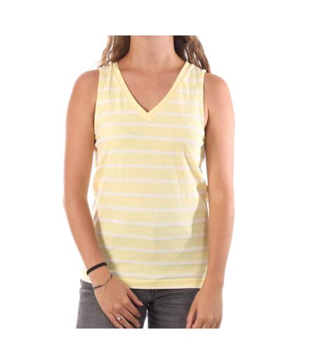 Débardeur jaune femme tbs neriade - l
