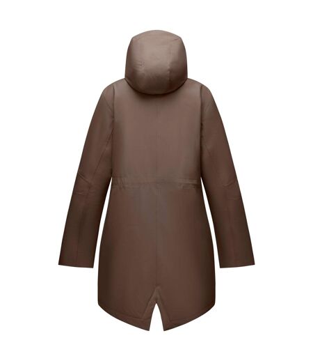 Veste Motif/style Imperméable Femme Marron Foncé Beige Clair Regatta