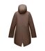 Veste Motif/style Imperméable Femme Marron Foncé Beige Clair Regatta-3