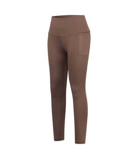 Legging Moulant Et Uni À Taille Élastiquée Refresh Femme Caramel Dare 2B