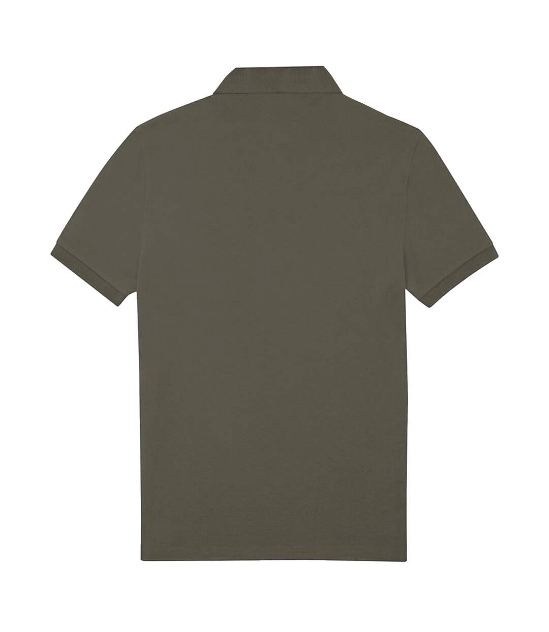 Mens Polo Shirt Camo Green B&C-2