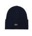 Bonnet marine mixte lacoste rb9825-1