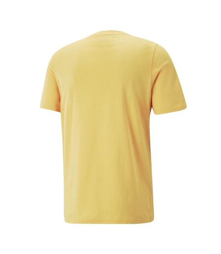 T-shirt jaune homme puma wording - l