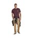 T-shirt Jacob Homme Bordeaux Animal-1