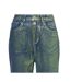 Jean Motif/style Métallisé Lupe Femme Vert AmyLynn-3