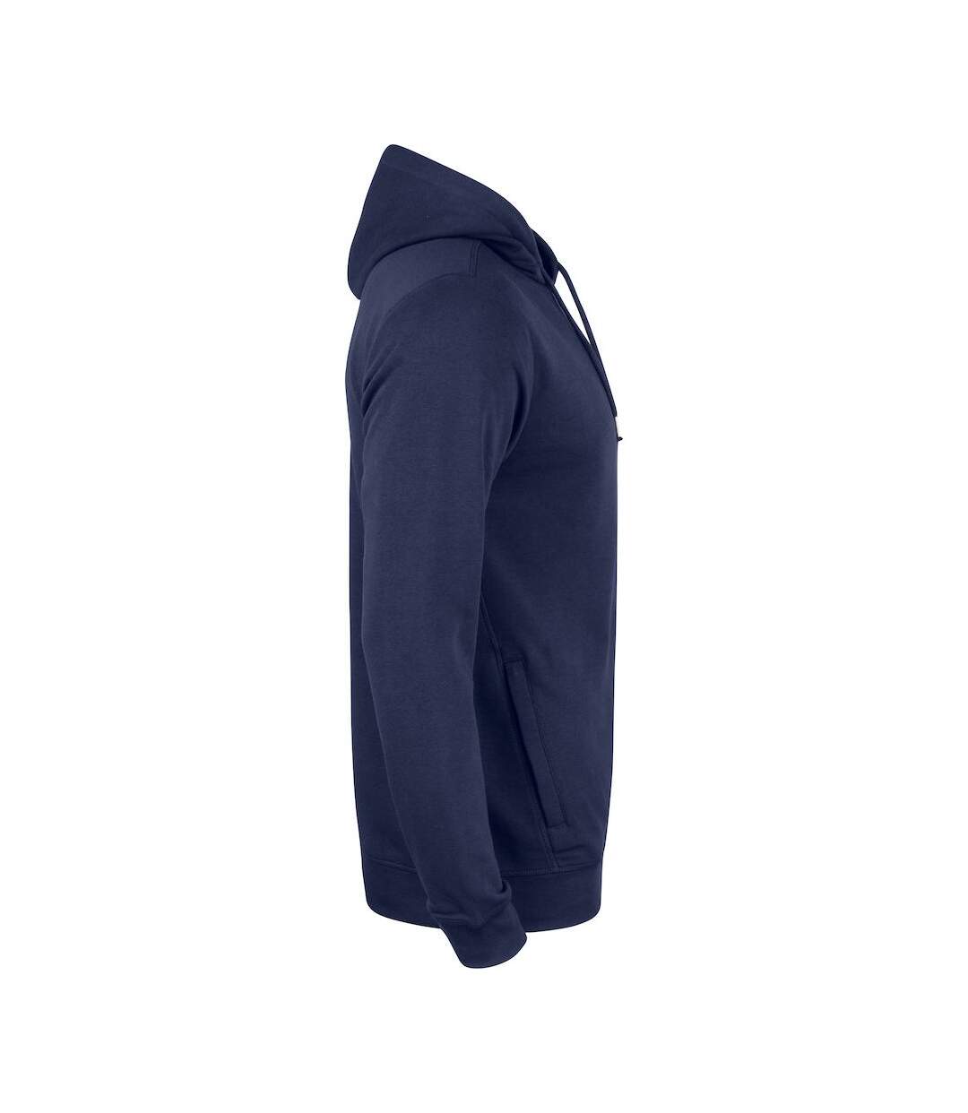 Mens Premium Hoodie Dark Navy Clique-4