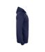 Mens Premium Hoodie Dark Navy Clique-4
