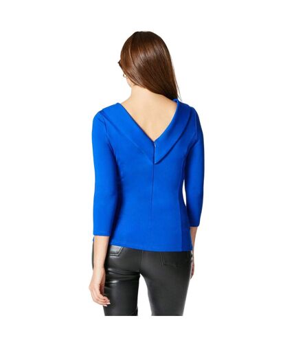 Haut femme cobalt Principles