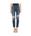 Jean slim bleu femme guess jeans quot-1