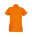Fruit Of The Loom Ladies Lady-Fit Premium Short Sleeve Polo Shirt (Orange)