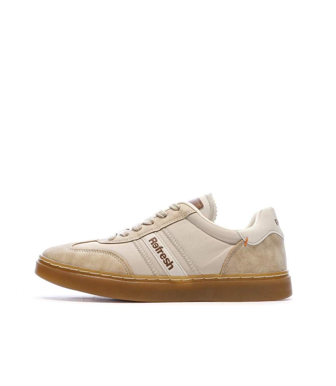 Baskets beige femme refresh 172433-1