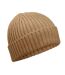 Bonnet enfant marron clair Beechfield-1