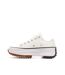 Baskets blanches femme converse run star hike 168817c-1