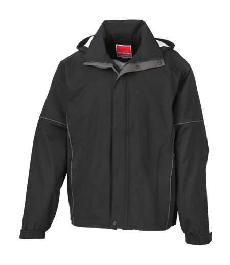 Result Mens Urban Outdoor Lightweight Technical Jacket (Waterproof & Windproof) (Black) - UTRW3244