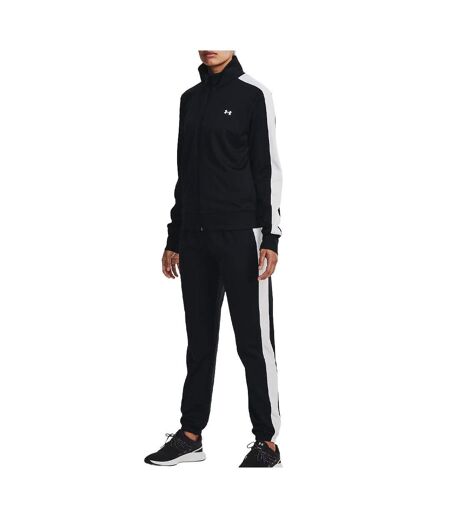 Survêtement noir/blanc femme under armour tricot
