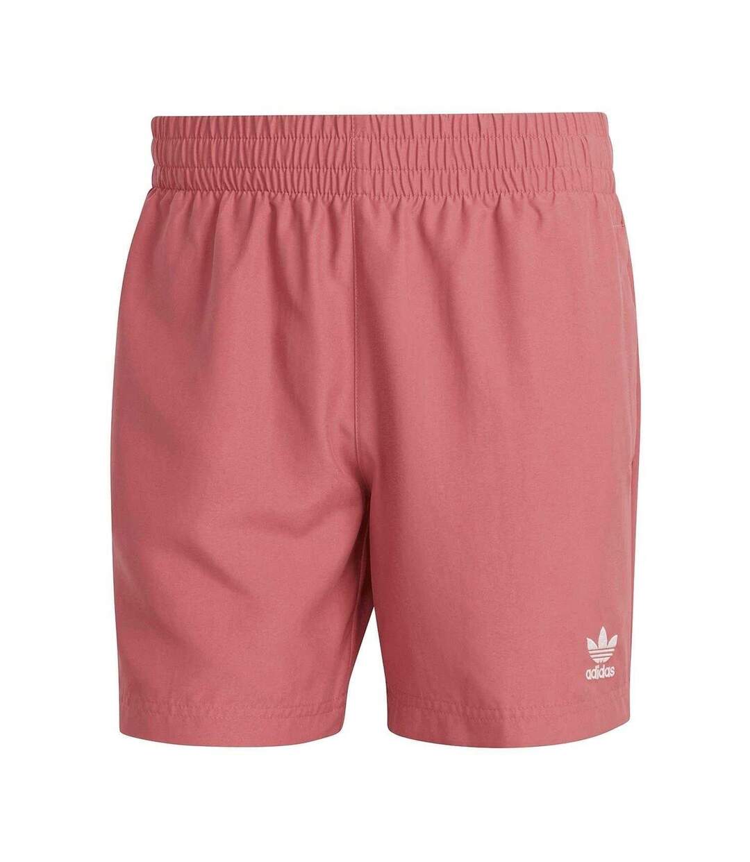 Mens Solid Swim Shorts Pink Adidas-2