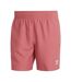 Mens Solid Swim Shorts Pink Adidas-2