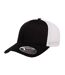 Casquette Trucker Motif/style Maille Noir Blanc Flexfit-1