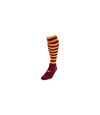 Precision - Chaussettes de foot PRO - Adulte (Bordeaux / Orange foncé) - UTRD1149