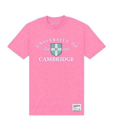 T-shirt Est Adulte Rose Cambridge University