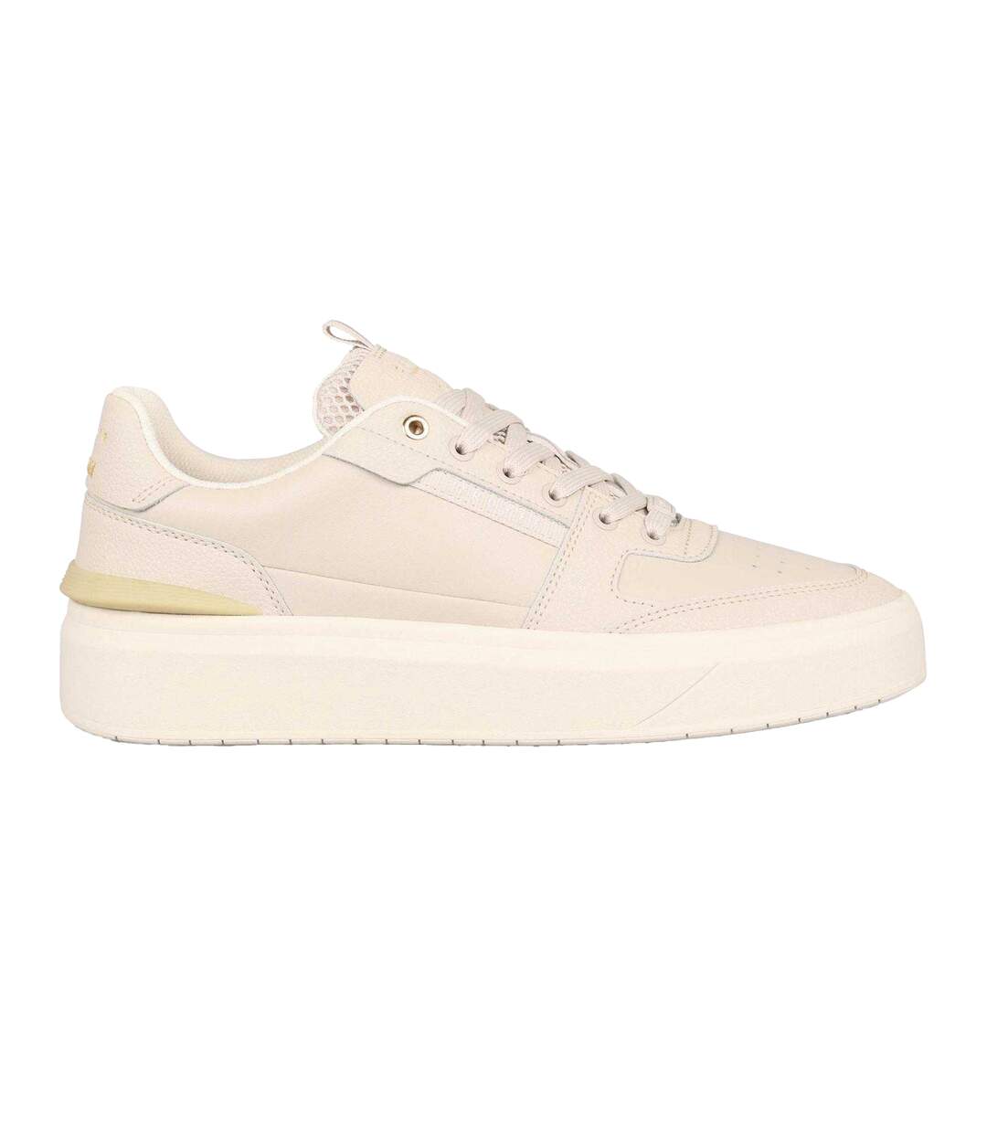 Mens Tennis Platform Trainers Crème Cruyff-1