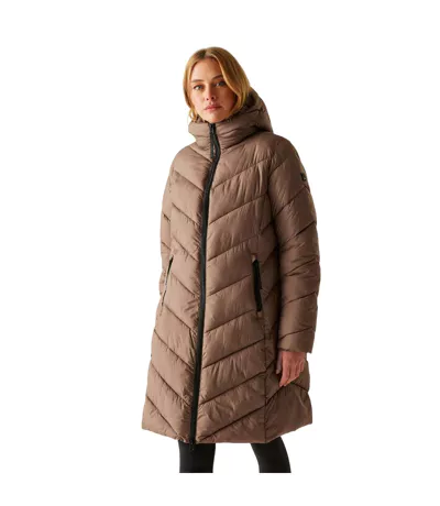 Doudoune Matelassée Anita Femme Marron Regatta