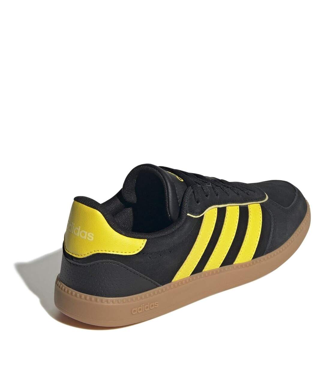 Baskets Sleek Femme Noir Jaune Marron Pâle Adidas-4