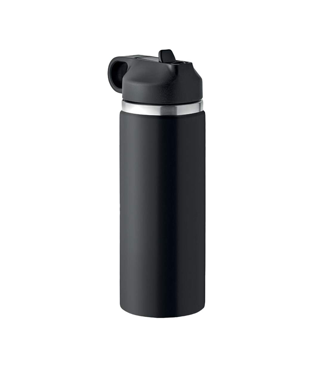 Ivalo double wall 500ml water bottle one size black MidOcean-2