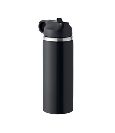 Ivalo double wall 500ml water bottle one size black MidOcean