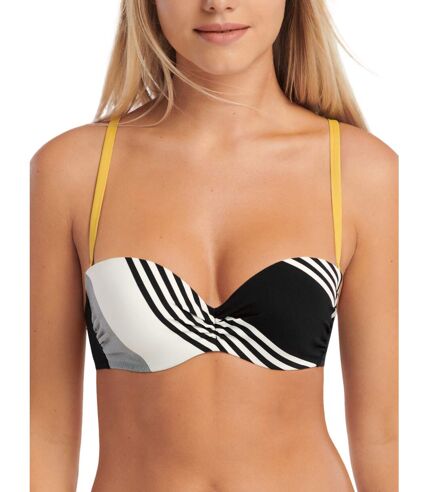 Haut maillot de bain bandeau préformé Quinby Lisca