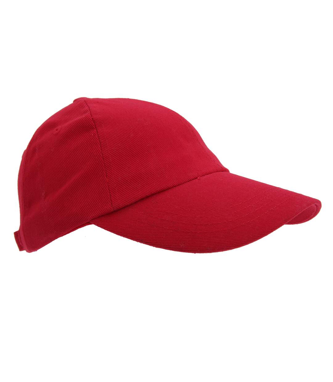 Casquette unie style pro adulte unisexe rouge Result-2