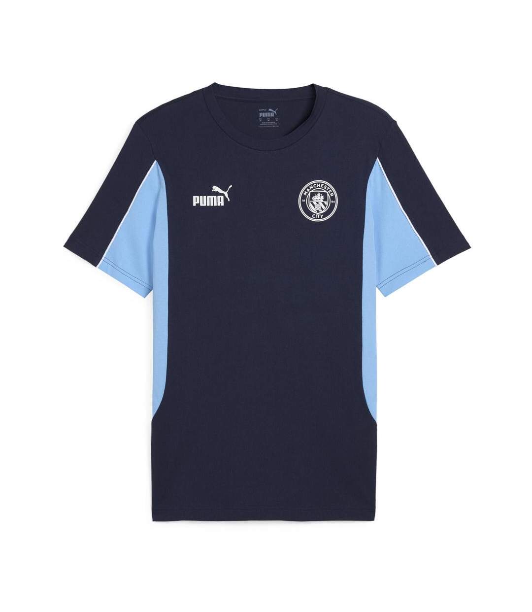 Manchester city t-shirt marine homme puma archive-1
