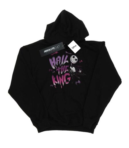 Disney - Sweat à capuche NIGHTMARE BEFORE CHRISTMAS HAIL THE KING - Femme (Noir) - UTBI12198