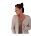 Cardigan eddie femme blanc cassé Vero Moda-3