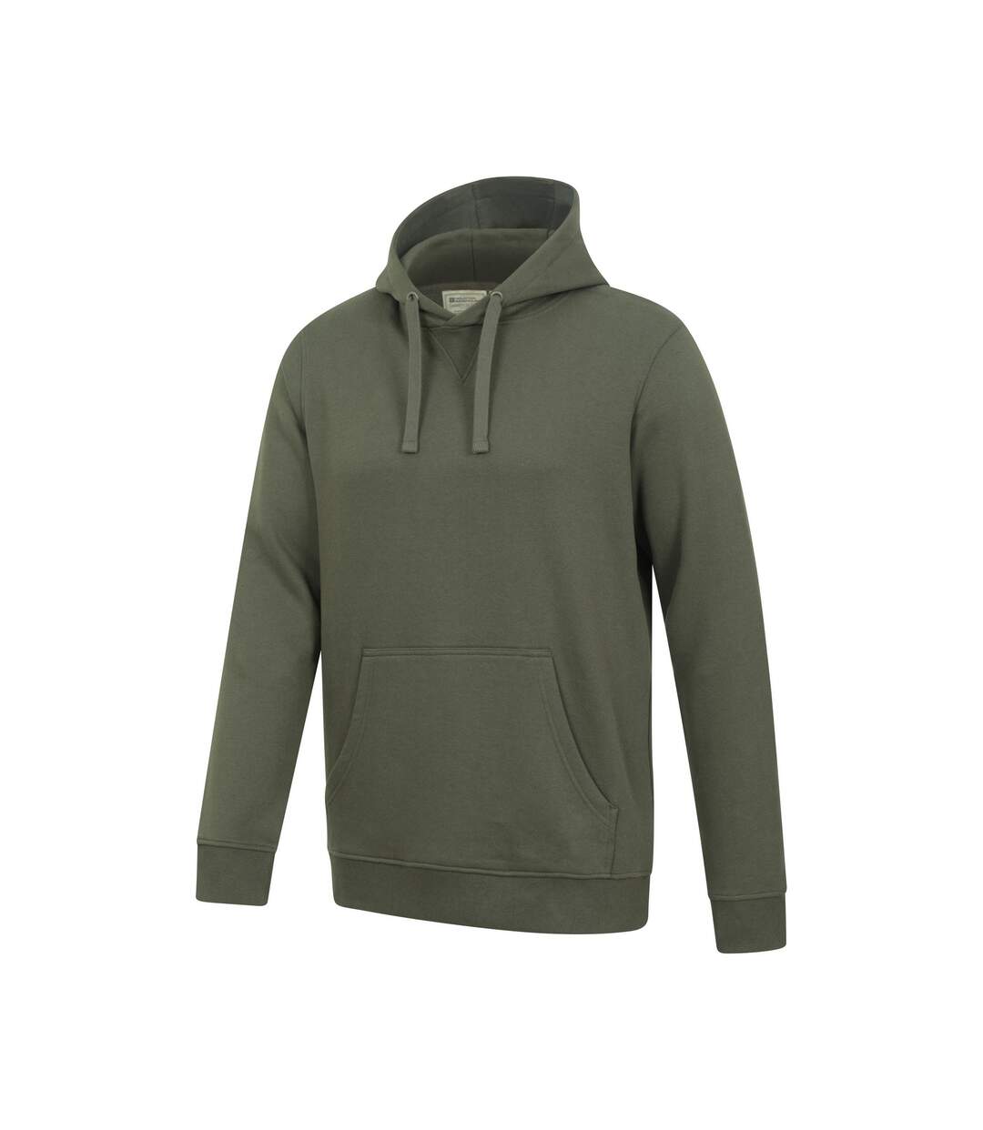 Mens Dorset Plain Hoodie Khaki Green Mountain Warehouse-4