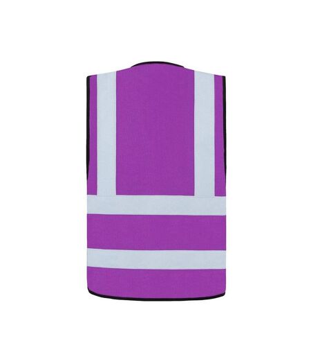Gilet Haute Visibilité Hannover Adulte Violet Clair Korntex