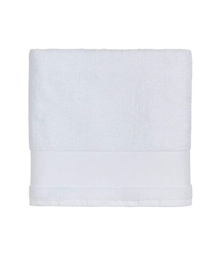 Serviette de bain peninsula taille unique blanc SOLS