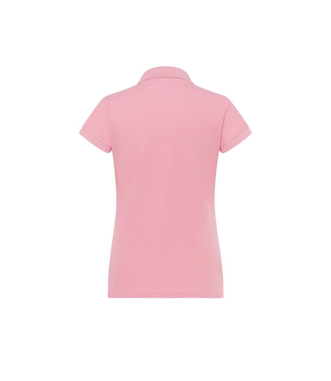 Womens/ladies Regular Polo Shirt Pink JHK-2